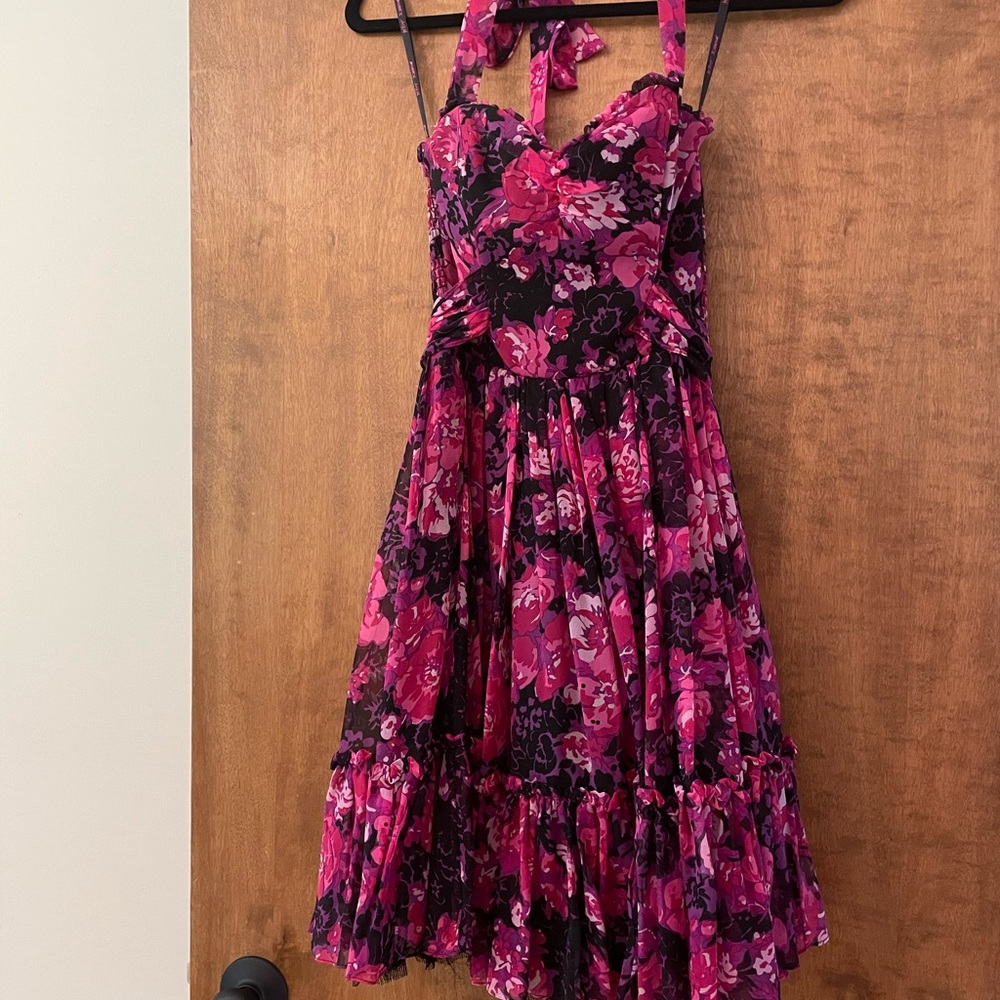 Gorgeous Betsy Johnson Halter Dress